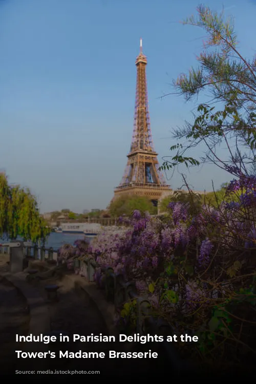 Indulge in Parisian Delights at the Eiffel Tower's Madame Brasserie