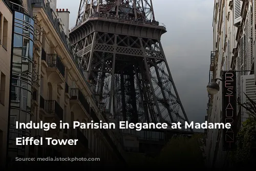 Indulge in Parisian Elegance at Madame Brasserie, Eiffel Tower