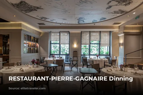 RESTAURANT-PIERRE-GAGNAIRE Dinning room