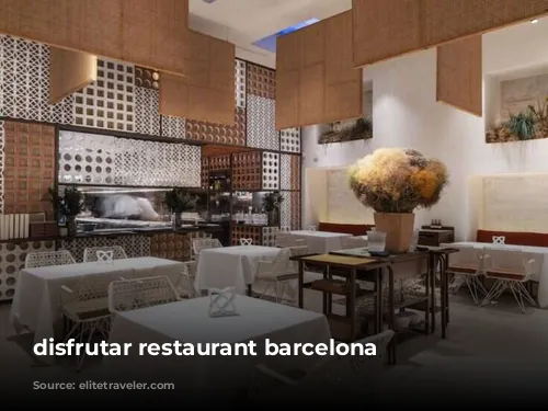 disfrutar restaurant barcelona