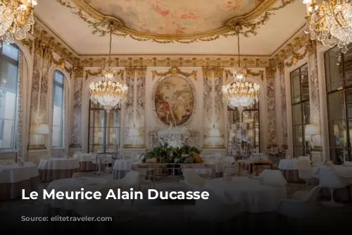 Le Meurice Alain Ducasse