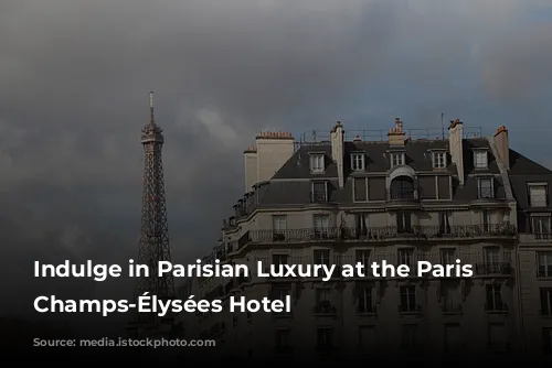 Indulge in Parisian Luxury at the Paris Marriott Champs-Élysées Hotel