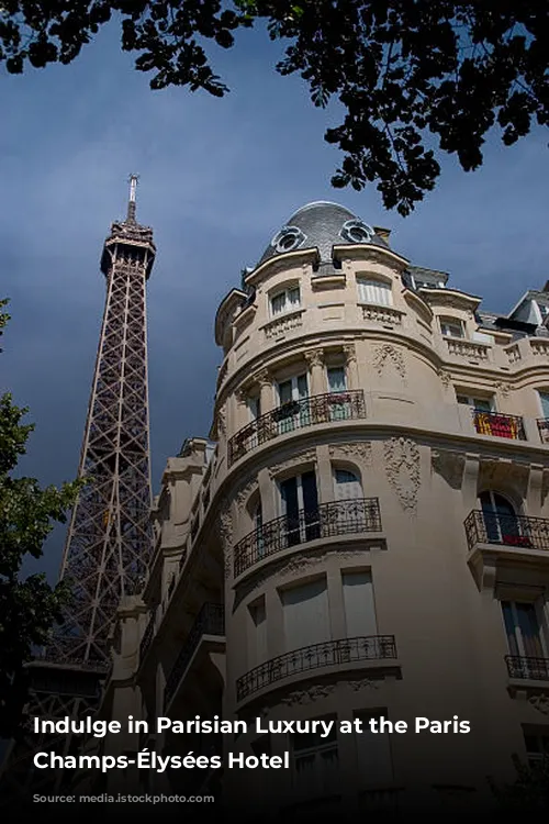 Indulge in Parisian Luxury at the Paris Marriott Champs-Élysées Hotel