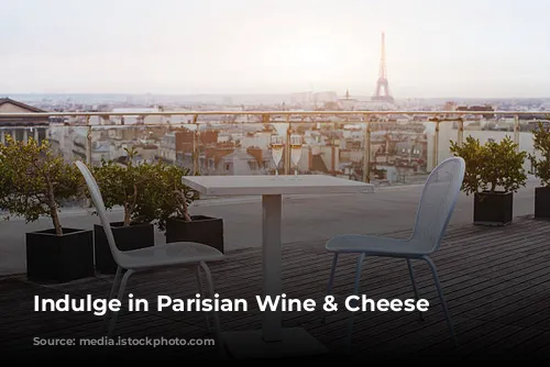 Indulge in Parisian Wine & Cheese Delights