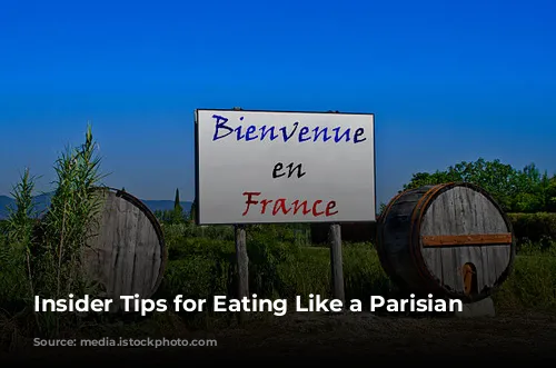  Insider Tips for Eating Like a Parisian 