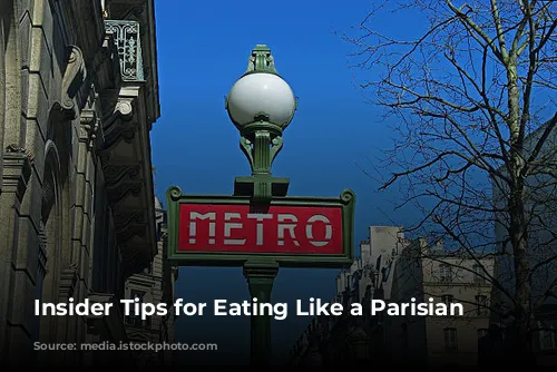  Insider Tips for Eating Like a Parisian 