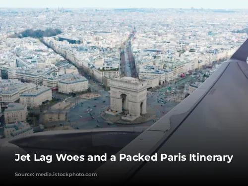 Jet Lag Woes and a Packed Paris Itinerary