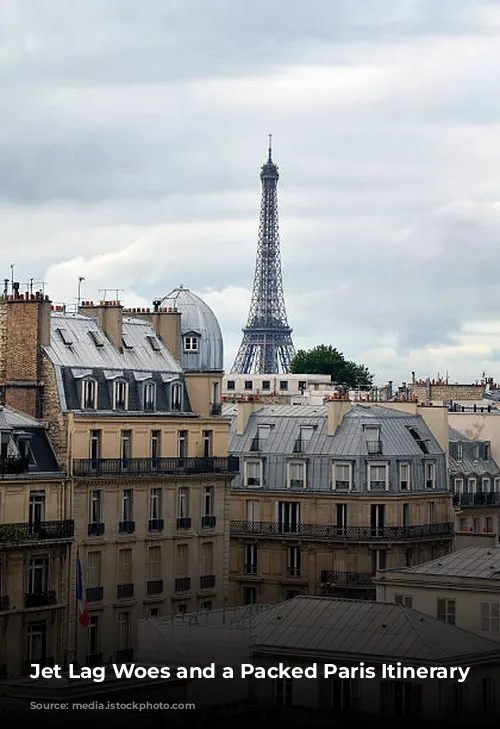 Jet Lag Woes and a Packed Paris Itinerary