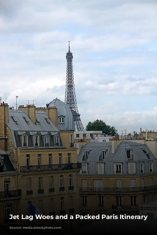 Jet Lag Woes and a Packed Paris Itinerary