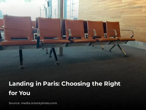 Landing in Paris:  Choosing the Right Airport for You