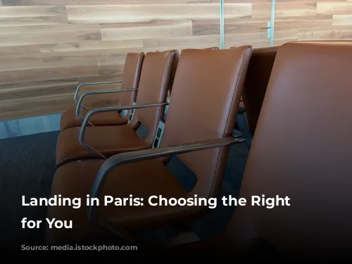 Landing in Paris:  Choosing the Right Airport for You