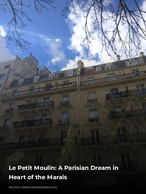 Le Petit Moulin: A Parisian Dream in the Heart of the Marais