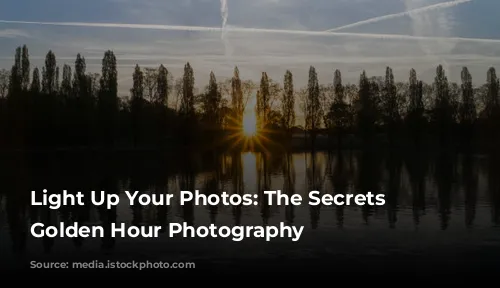 Light Up Your Photos: The Secrets to Golden Hour Photography