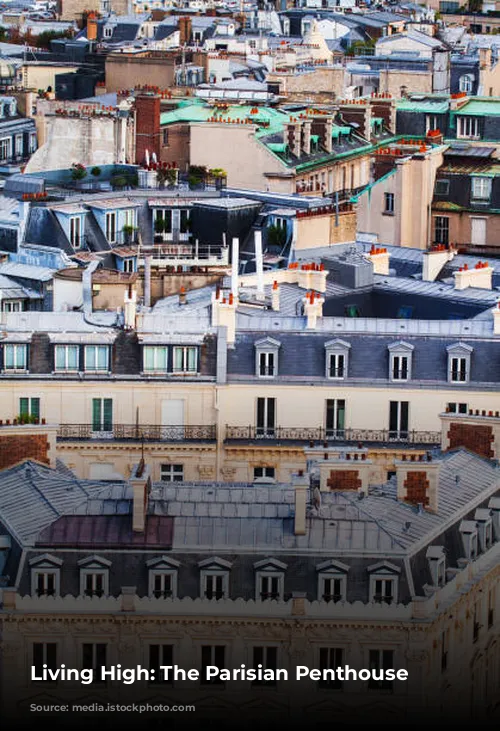 Living High: The Parisian Penthouse Dream