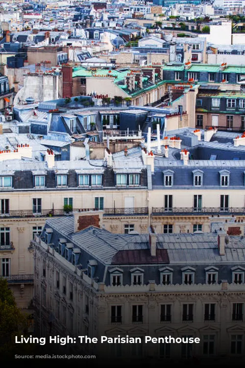 Living High: The Parisian Penthouse Dream