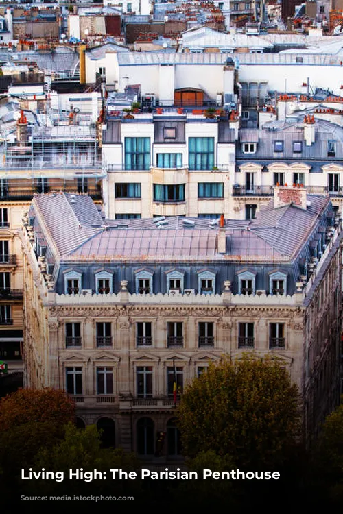 Living High: The Parisian Penthouse Dream