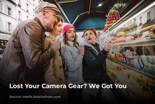 Lost Your Camera Gear? We Got You Covered!