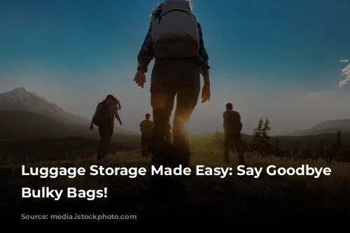 Luggage Storage Made Easy: Say Goodbye to Bulky Bags!