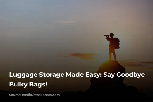 Luggage Storage Made Easy: Say Goodbye to Bulky Bags!