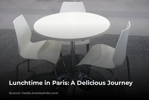 Lunchtime in Paris: A Delicious Journey