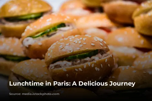 Lunchtime in Paris: A Delicious Journey