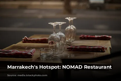 Marrakech's Hotspot: NOMAD Restaurant