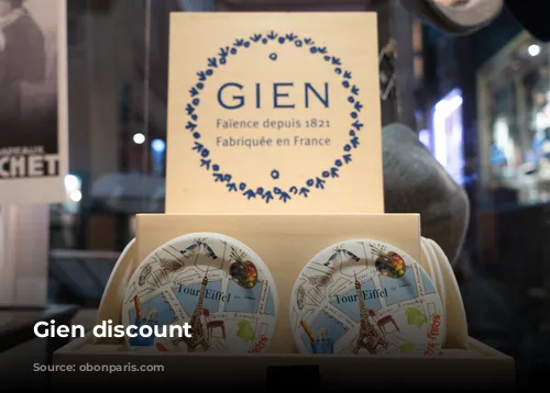 Gien discount