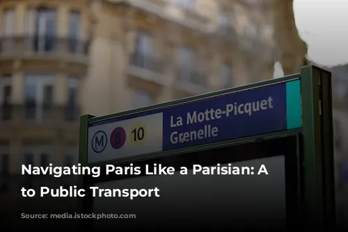 Navigating Paris Like a Parisian: A Guide to Public Transport