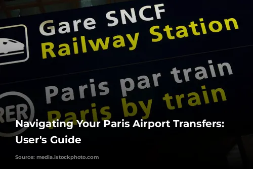 Navigating Your Paris Airport Transfers: A User's Guide