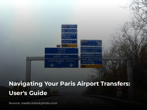 Navigating Your Paris Airport Transfers: A User's Guide