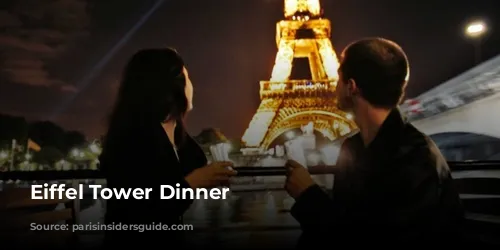 Eiffel Tower Dinner