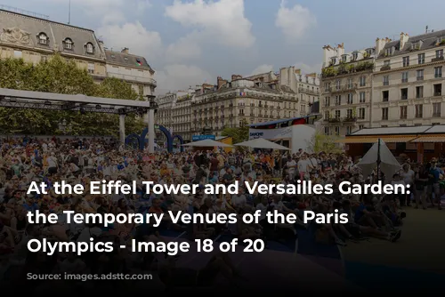 At the Eiffel Tower and Versailles Garden: Explore the Temporary Venues of the Paris 2024 Olympics - Image 18 of 20