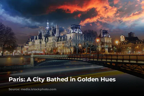 Paris: A City Bathed in Golden Hues