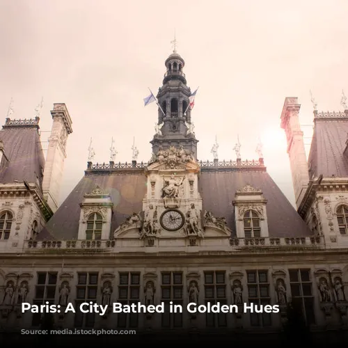 Paris: A City Bathed in Golden Hues