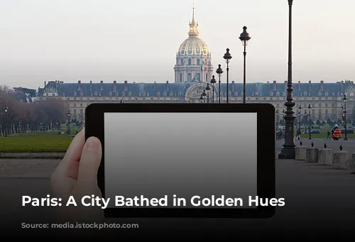 Paris: A City Bathed in Golden Hues