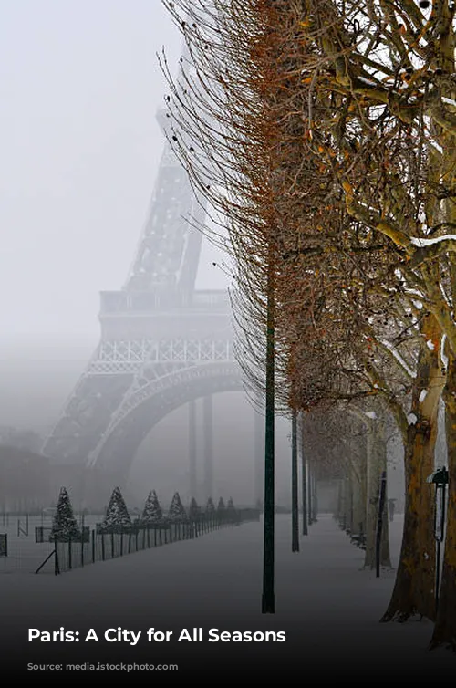 Paris:  A City for All Seasons