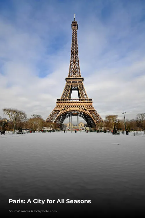 Paris:  A City for All Seasons