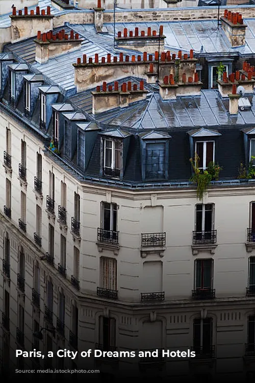 Paris, a City of Dreams and Hotels