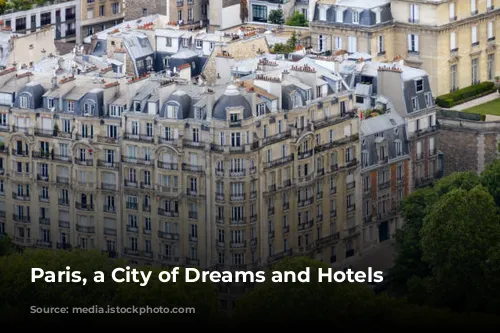 Paris, a City of Dreams and Hotels