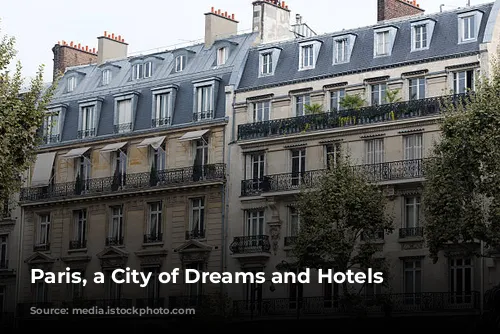 Paris, a City of Dreams and Hotels