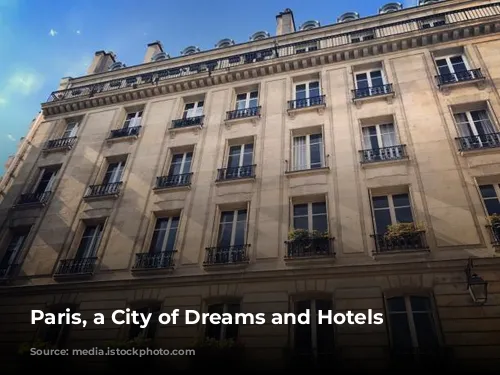 Paris, a City of Dreams and Hotels