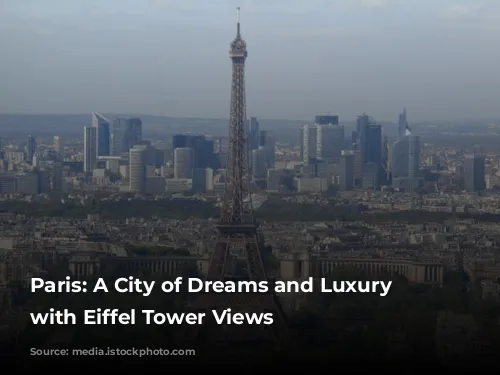 Paris: A City of Dreams and Luxury Hotels with Eiffel Tower Views