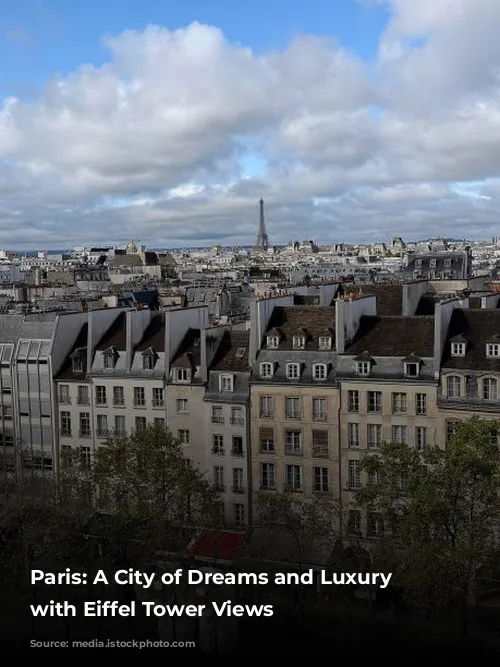 Paris: A City of Dreams and Luxury Hotels with Eiffel Tower Views