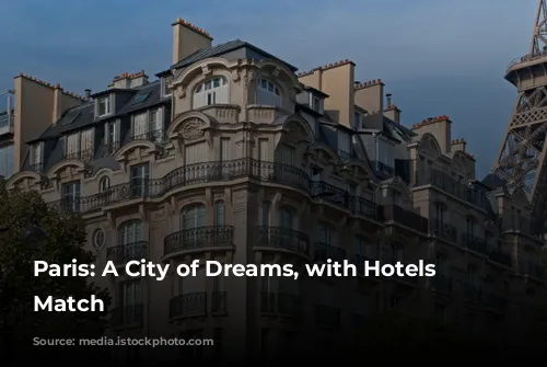 Paris: A City of Dreams, with Hotels to Match