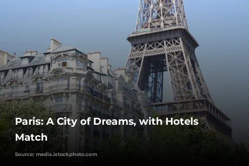 Paris: A City of Dreams, with Hotels to Match