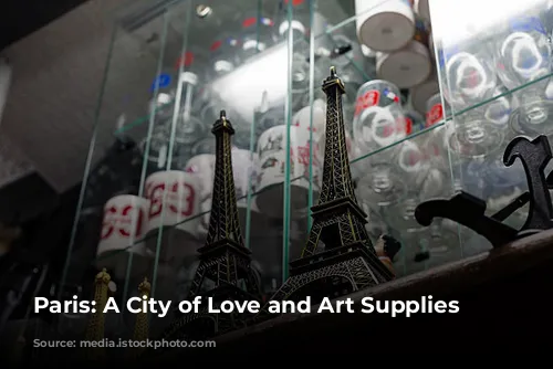 Paris: A City of Love and Art Supplies