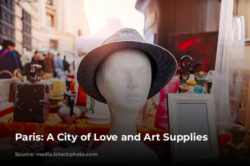 Paris: A City of Love and Art Supplies