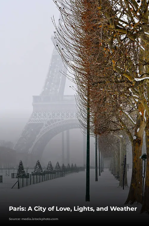 Paris: A City of Love, Lights, and Weather