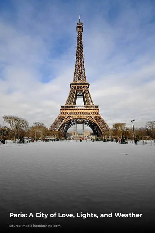 Paris: A City of Love, Lights, and Weather