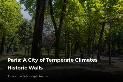 Paris: A City of Temperate Climates and Historic Walls